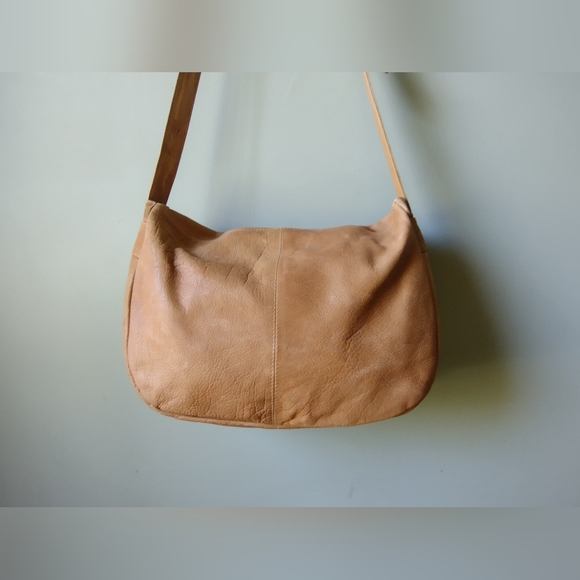 BRAND NEW Vtg Barganza Patchwork Leather/Horse Hair Satchel - Picture 3 of 7